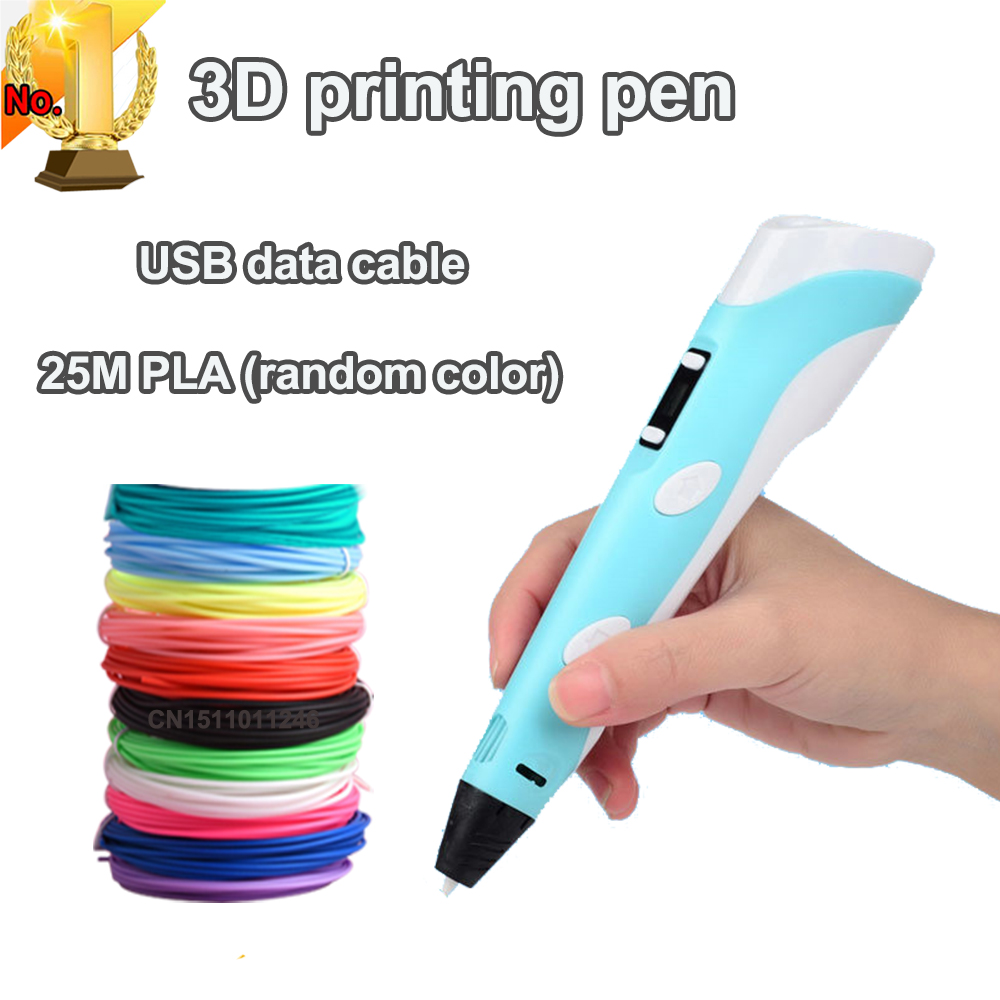Carbon Fiber Filament - Electronic 3D Printing Pen With LED