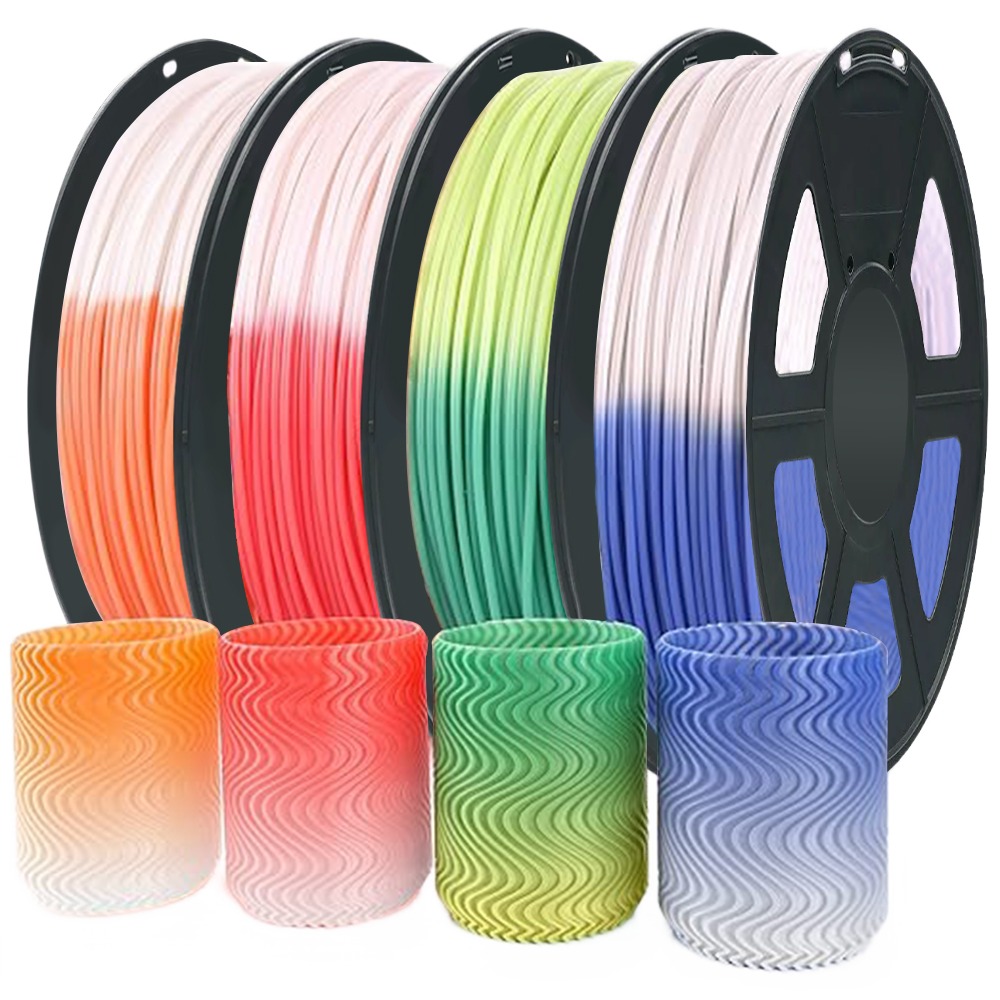 3D Printing Uv Resin - Color Change With Temperature Filament PLA