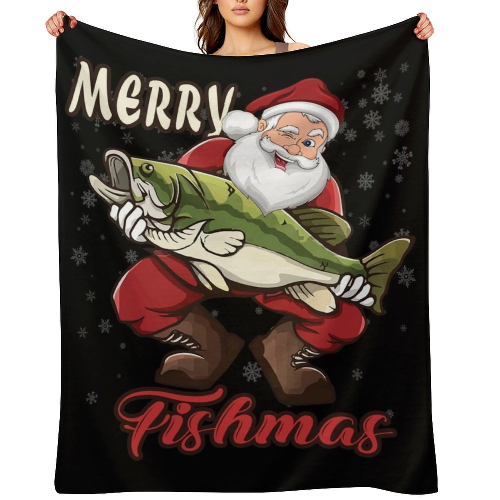 3D Printing Xmas Ideas - Merry Fishmas - Funny Bass Fish