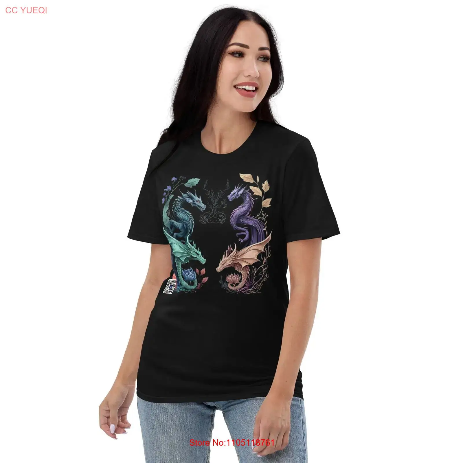 Dragon T Shirt smartphone came – обзор и цена 3D Printing Qr Code