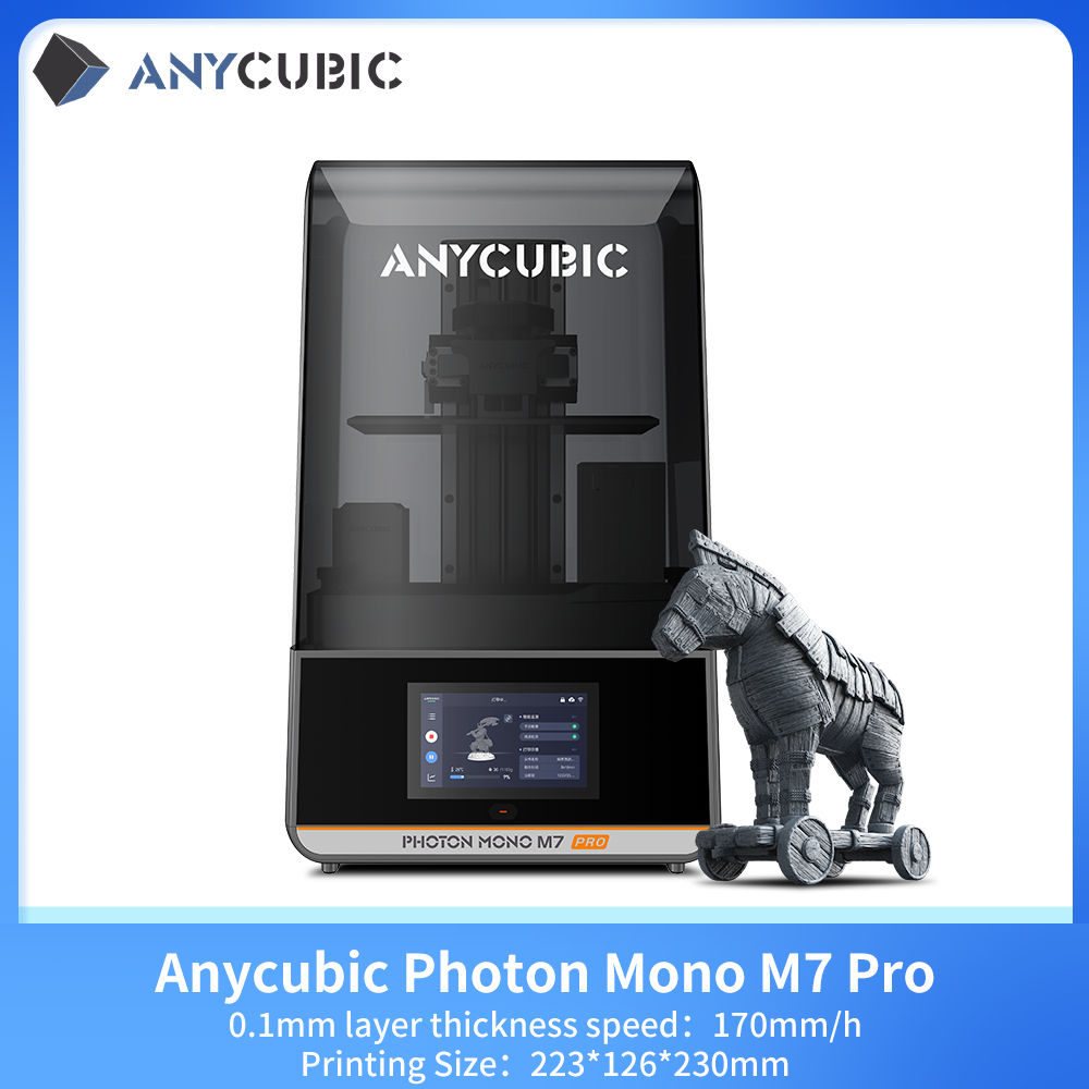 ANYCUBIC Photon Mono M7 Pro UV – обзор и цена 3D Printing Uv Resin