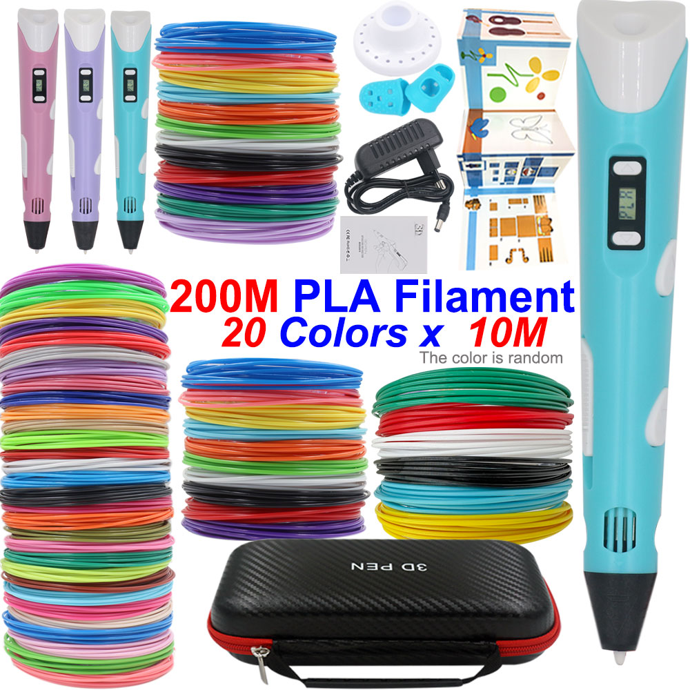 Bizarre 3D Printing Pen Set wi – обзор и цена Carbon Fiber Filament