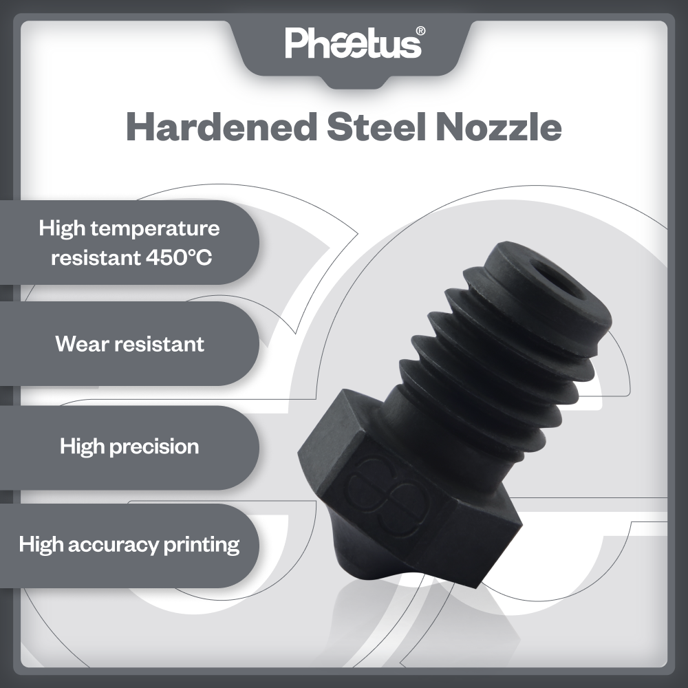 PHAETUS High Quality Hardened  – обзор и цена Carbon Fiber Filament