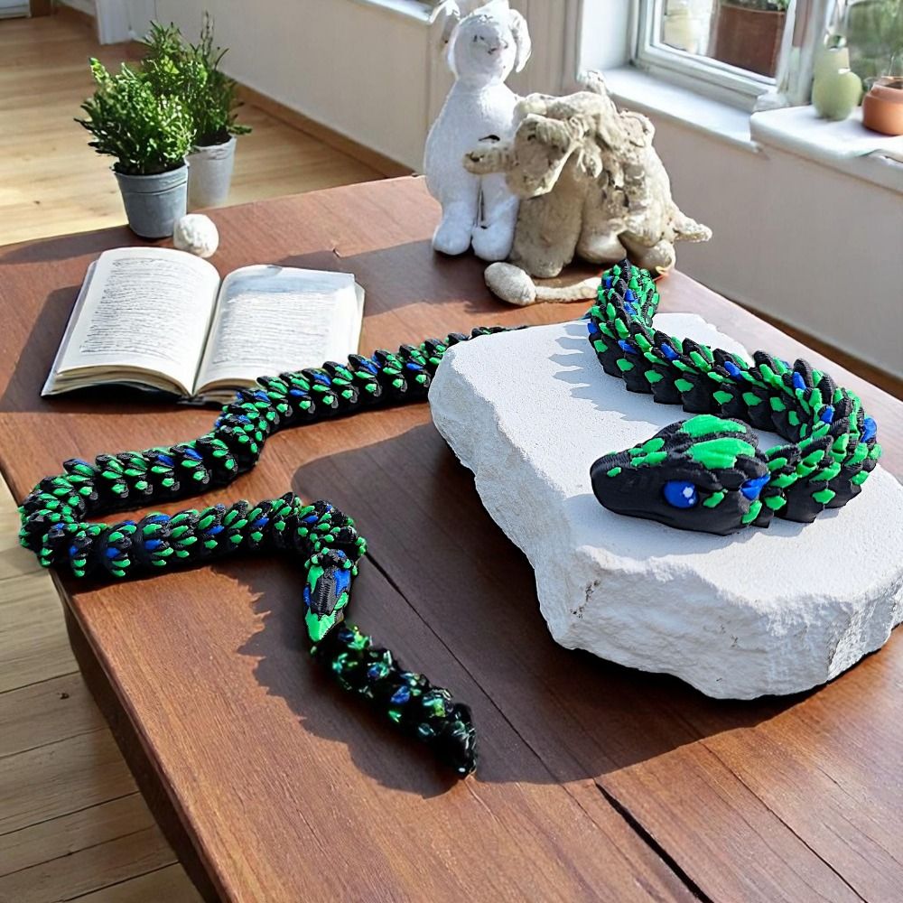 Simulated Eye 3D Printed Snake – обзор и цена 3D Printing Simulator