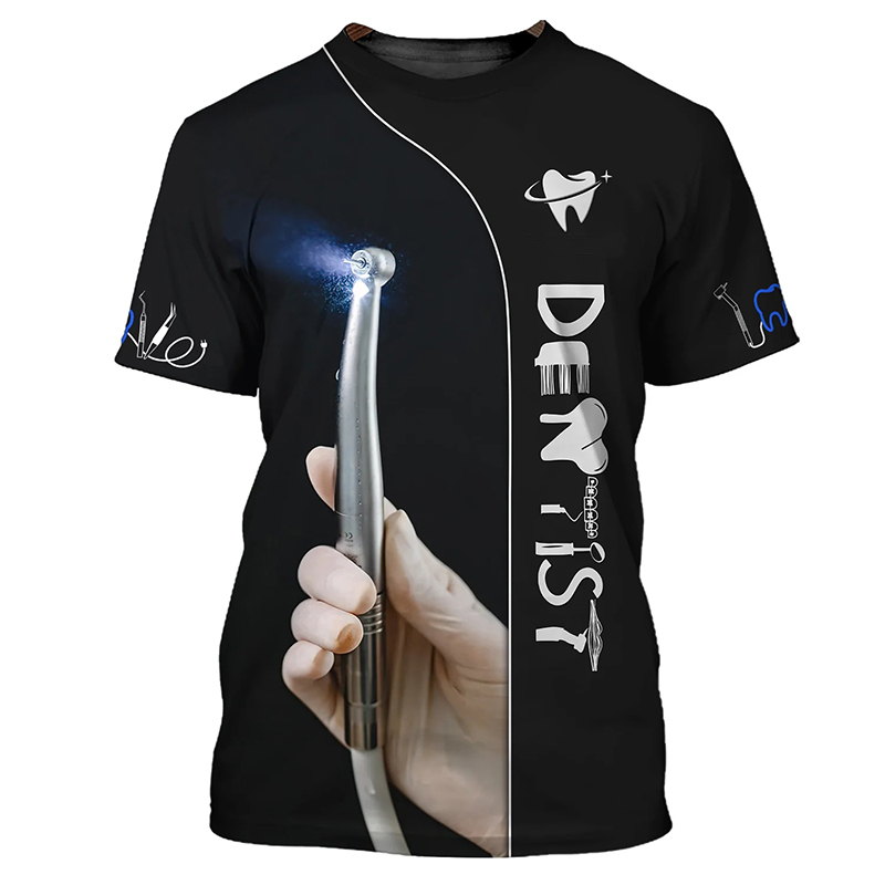 2026 Men's T-Shirt Tooth 3d Pr – обзор и цена 3D Printing Tooth