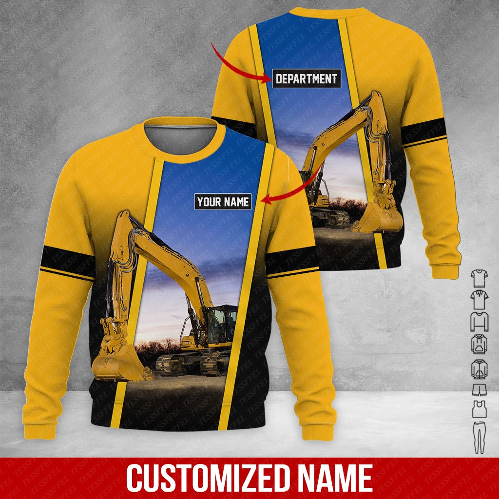 Custom Name Excavator Operator – обзор и цена 3D Printing Operator