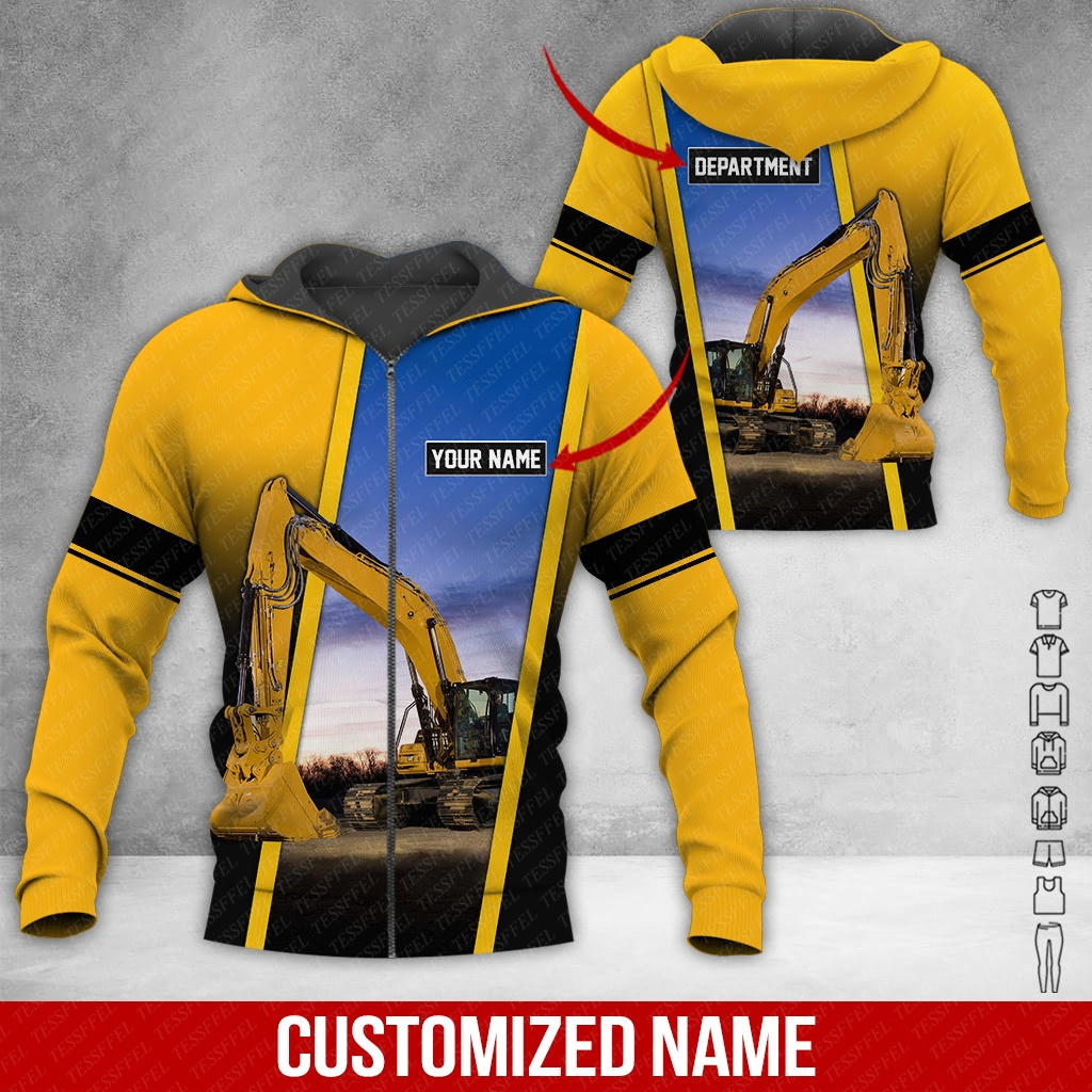 Custom Name Excavator Operator – обзор и цена 3D Printing Operator