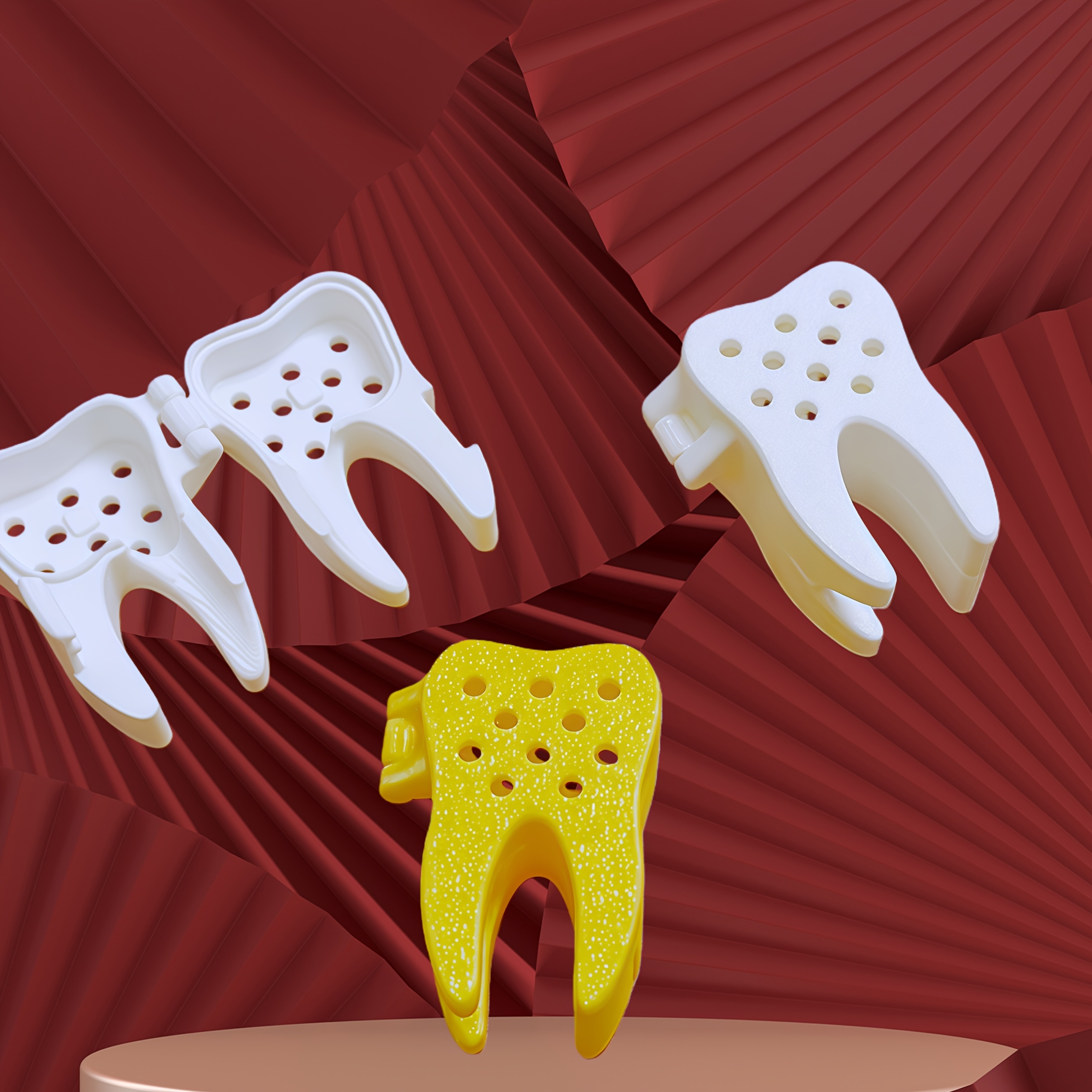 2Pcs 3D Printed Tooth Shaped P – обзор и цена 3D Printing Tooth