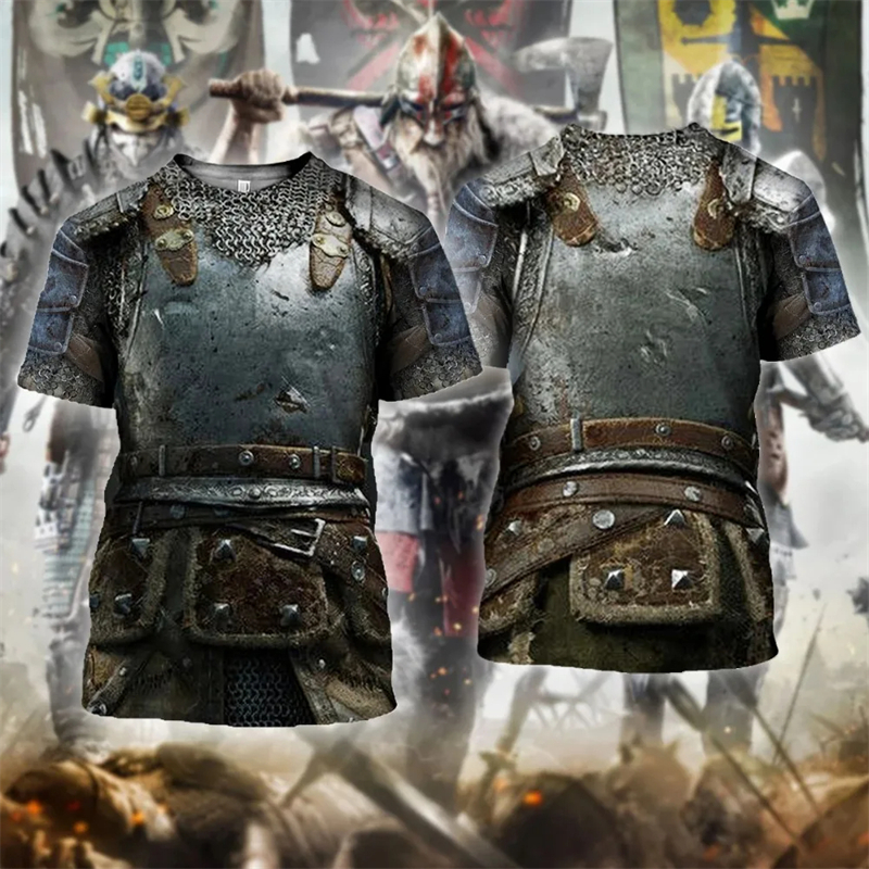 Knights Templar Graphic T-shir – обзор и цена 3D Printing Knight Armor