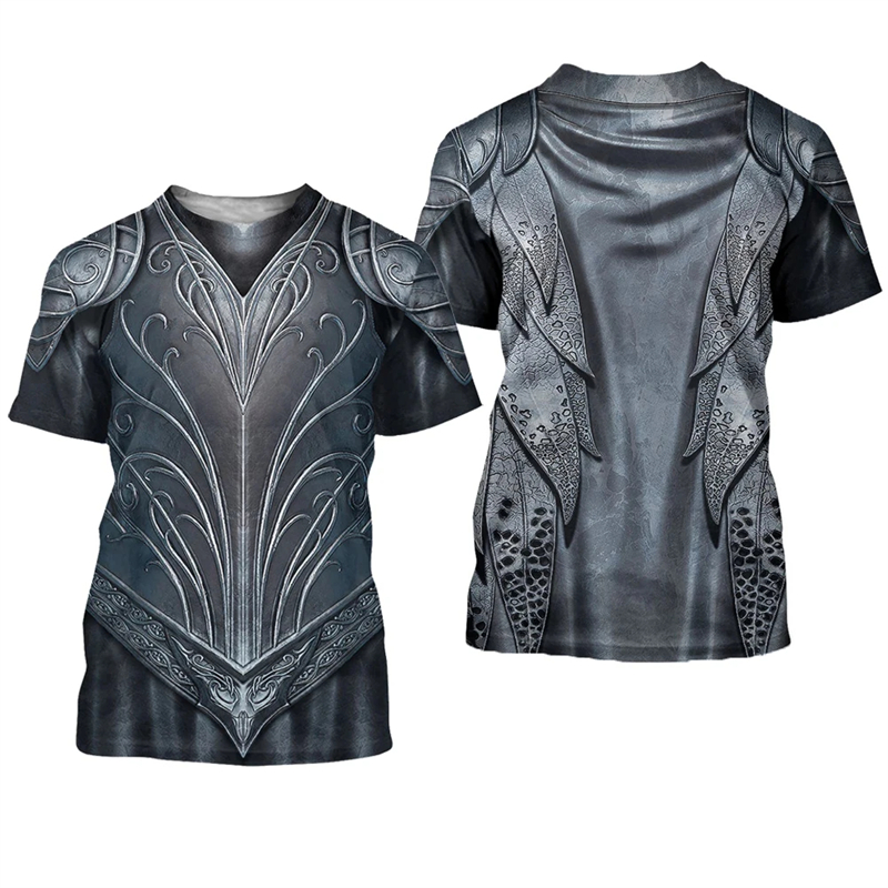 Knights Templar Graphic T-shir – обзор и цена 3D Printing Knight Armor