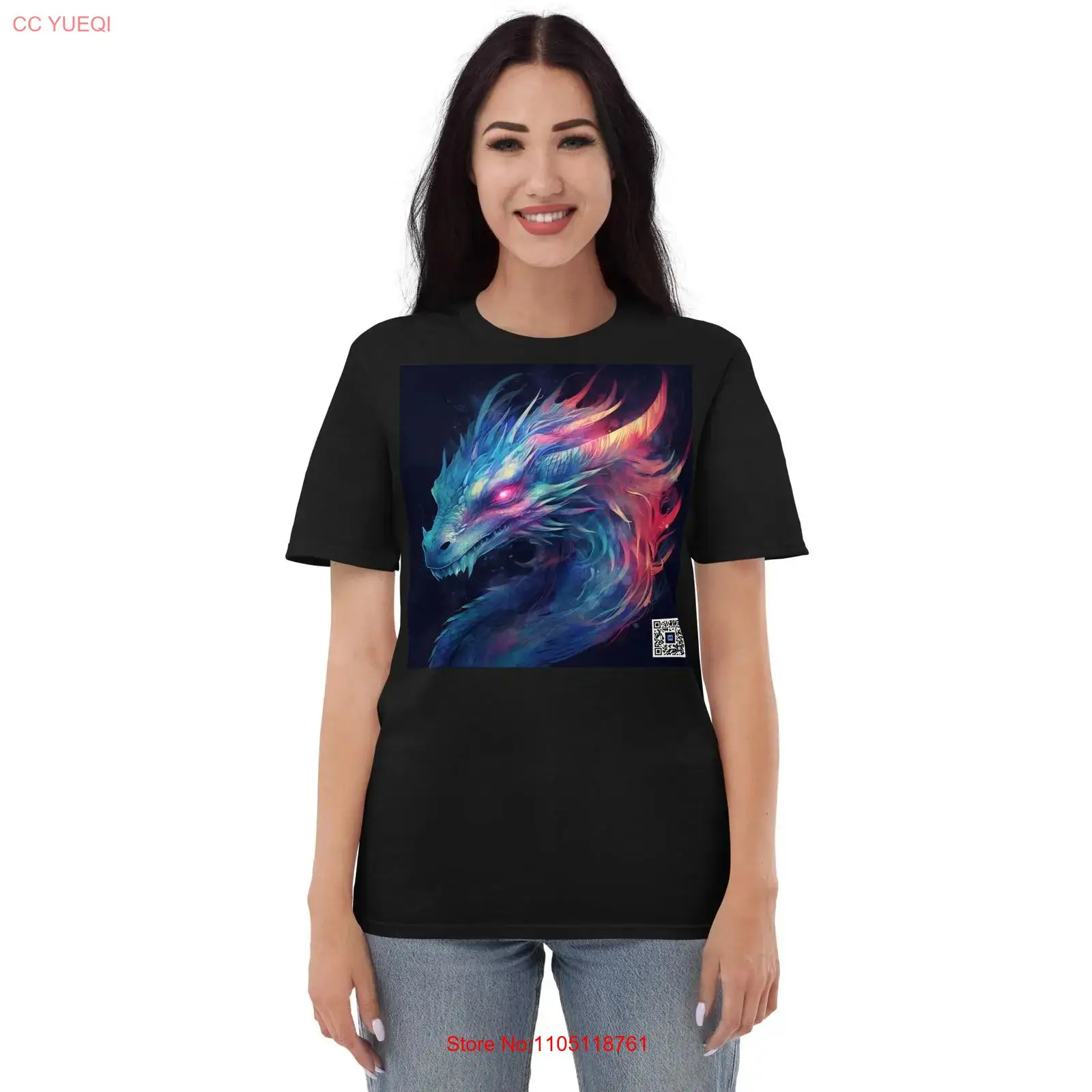 Dragon T Shirt smartphone came – обзор и цена 3D Printing Qr Code