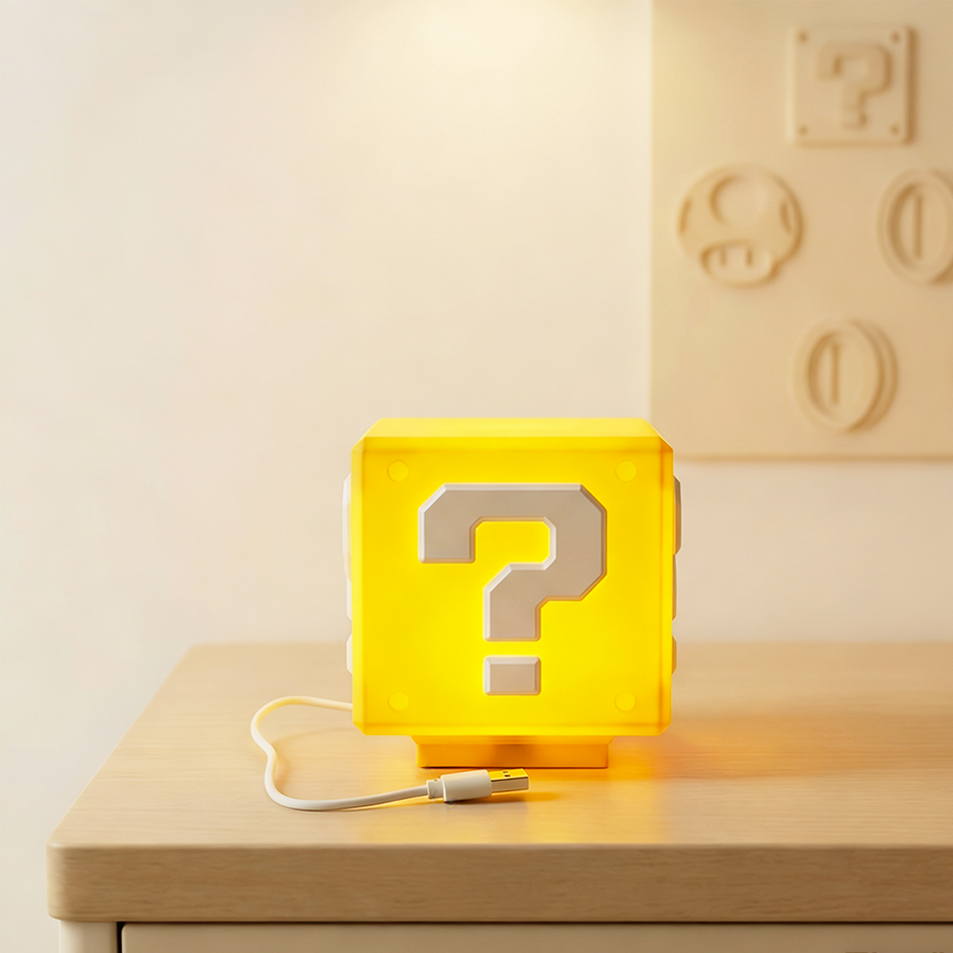 2026Question Block Lamp with S – обзор и цена 3D Printing Lego