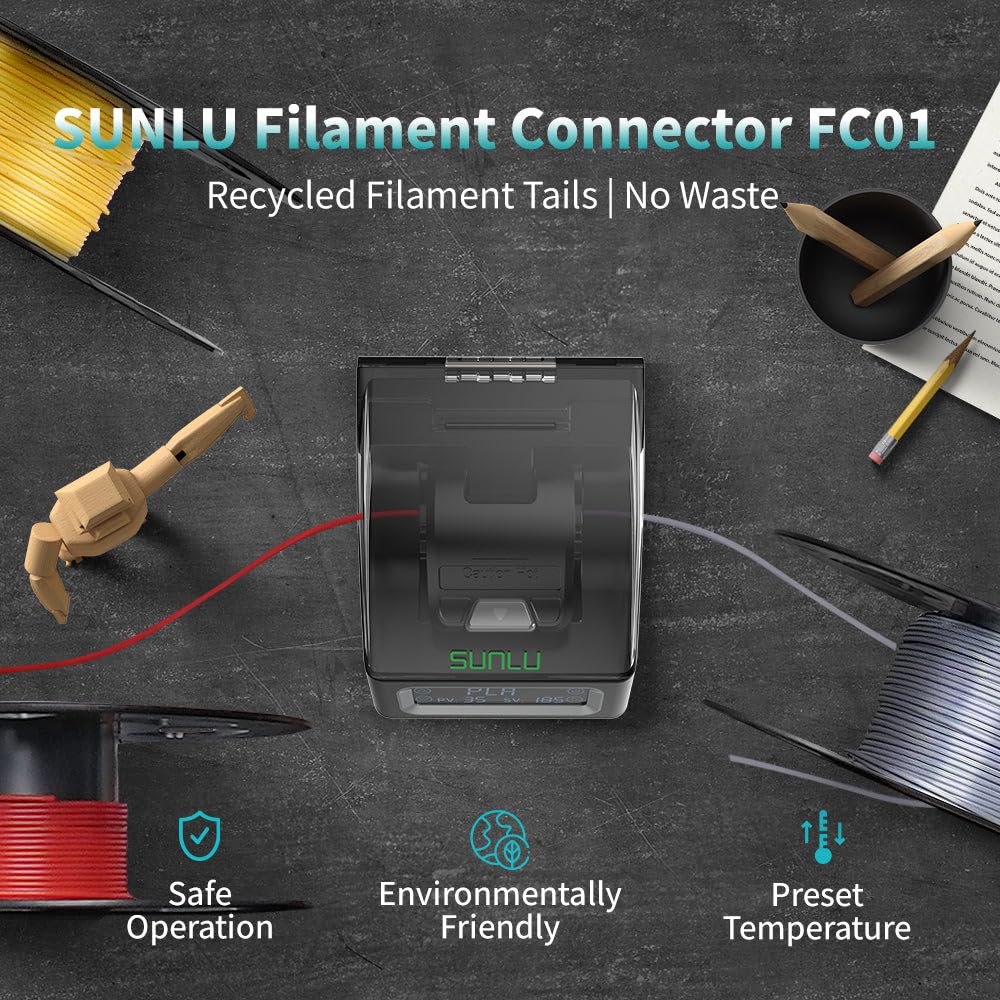 SUNLU Filament Connector For F – обзор и цена Carbon Fiber Filament