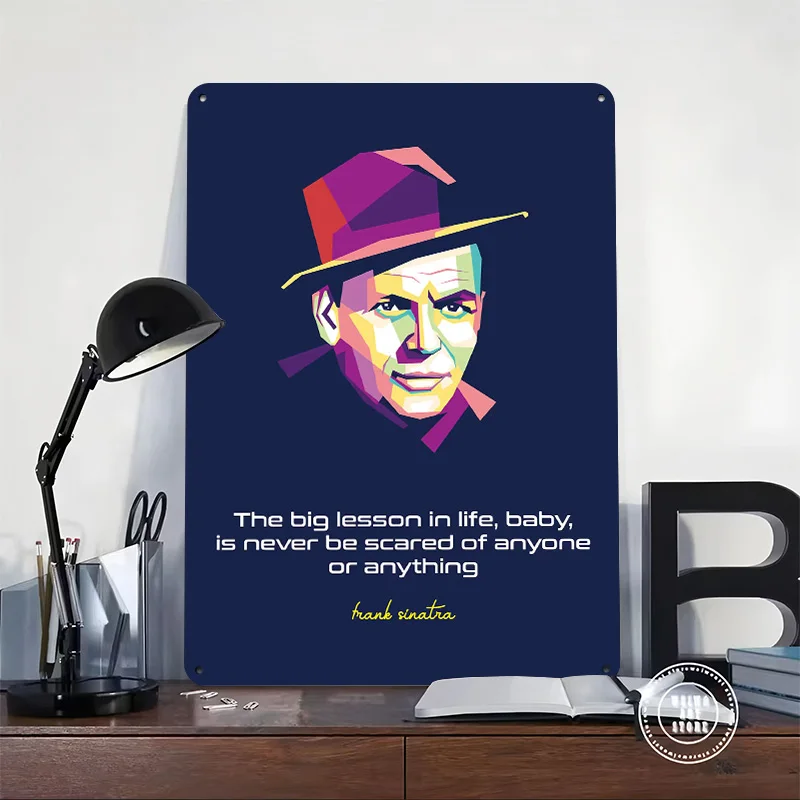 Frank Sinatra Quote 3D Texture – обзор и цена 3D Printing Quote
