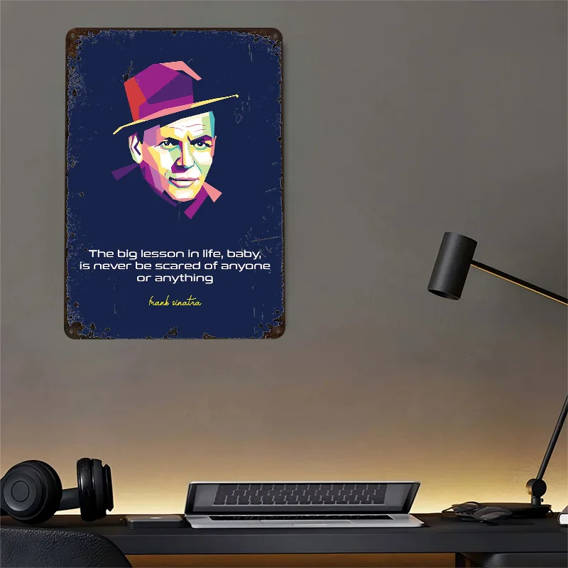 Frank Sinatra Quote 3D Texture – обзор и цена 3D Printing Quote