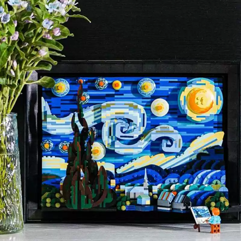 Van Gogh Starry Night 3D Build – обзор и цена 3D Printing Lego