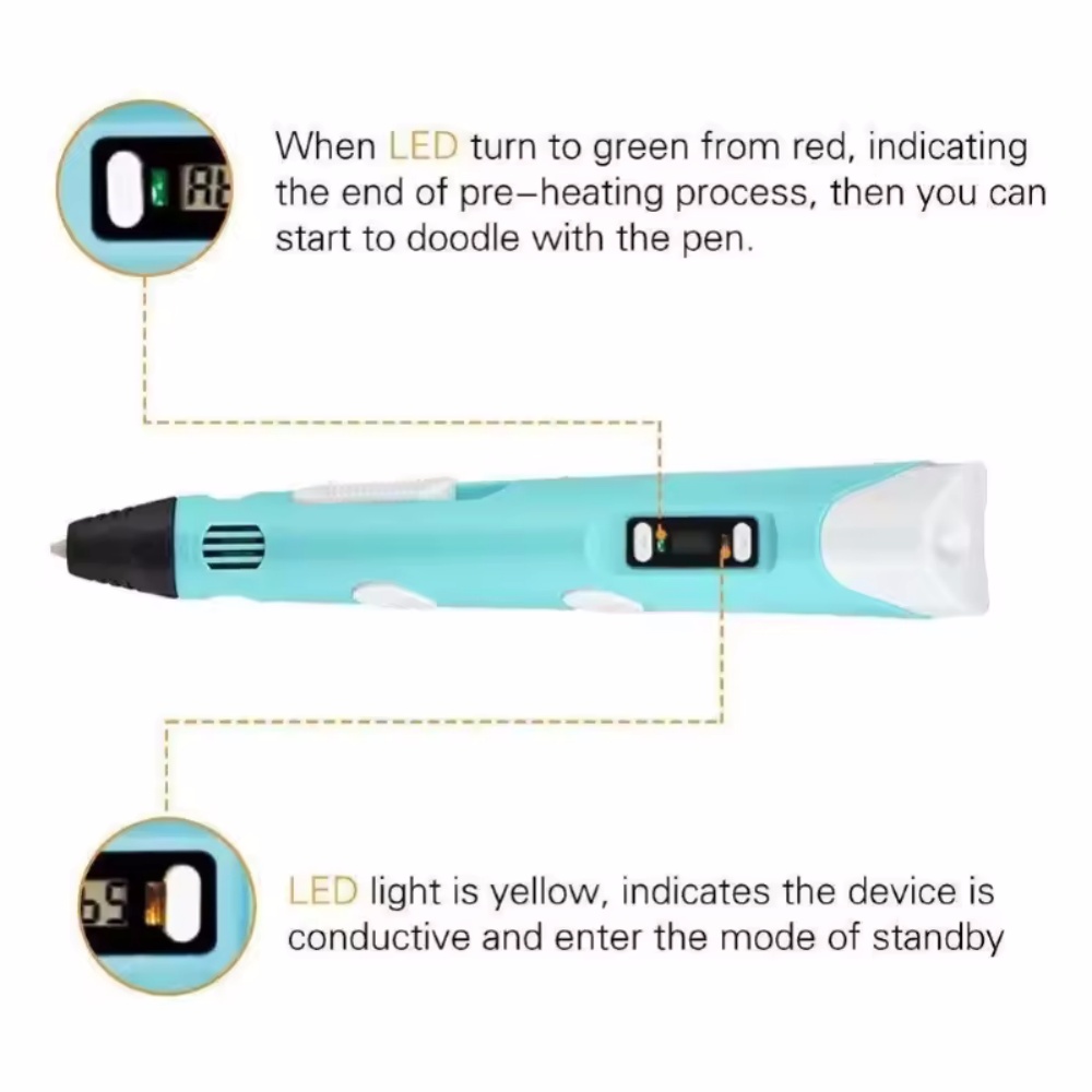 3D Pen For Children 3D Printin – обзор и цена Carbon Fiber Filament