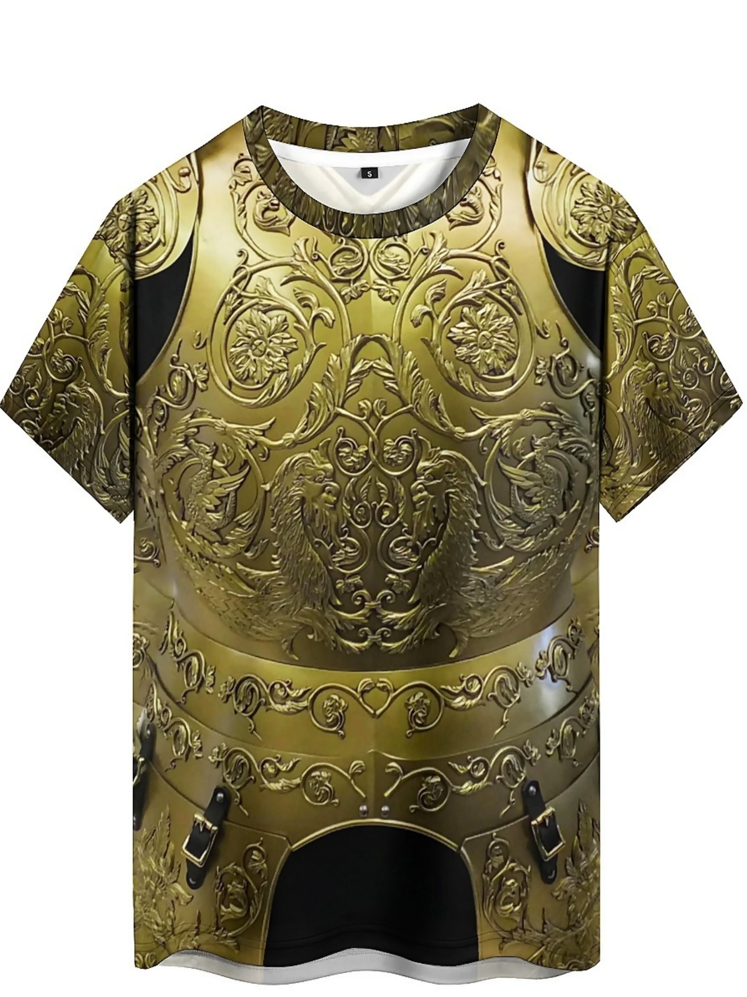 Men'S Plus Size Gothic Retro M – обзор и цена 3D Printing Knight Armor