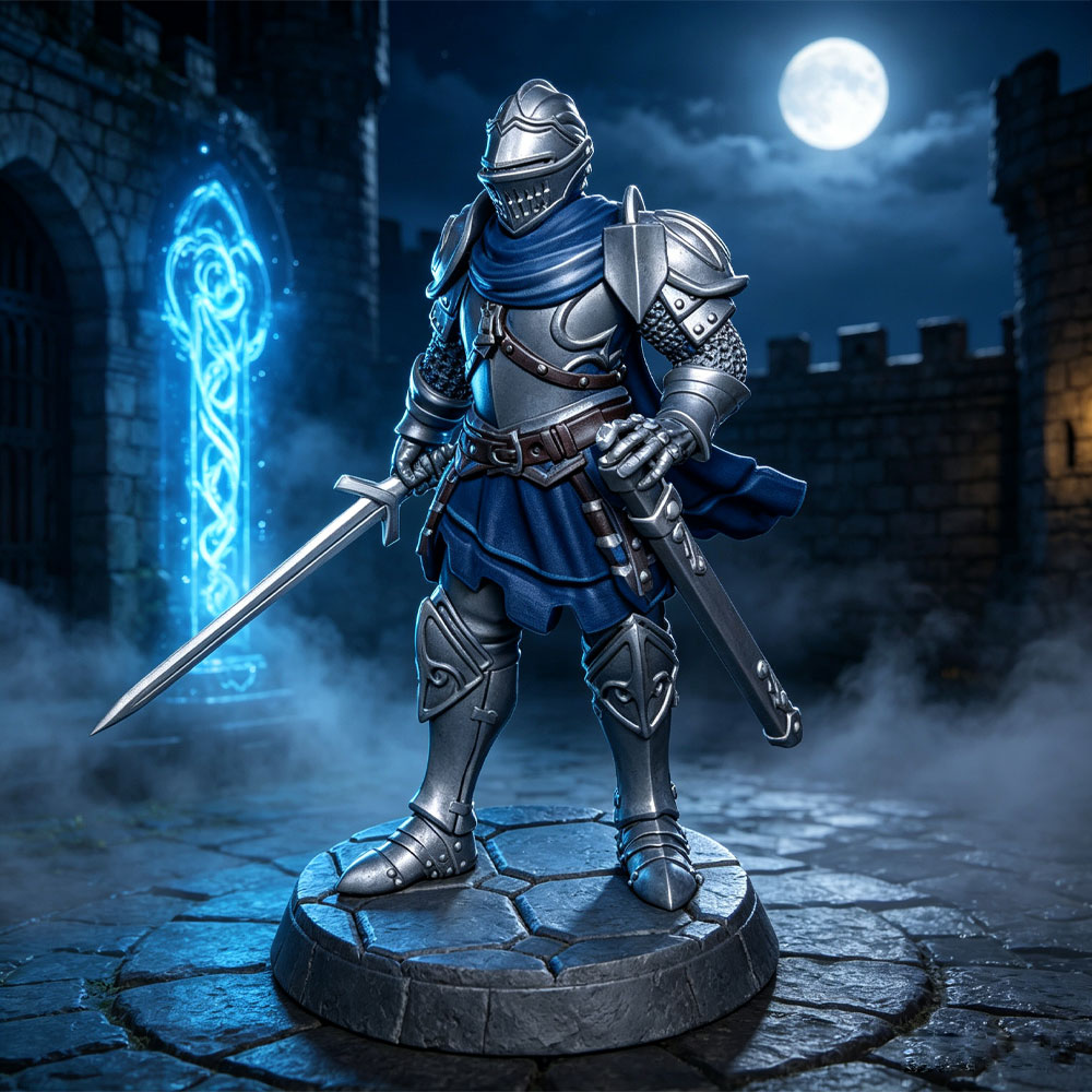 1/24 Medieval Full-Body Plate  – обзор и цена 3D Printing Knight Armor