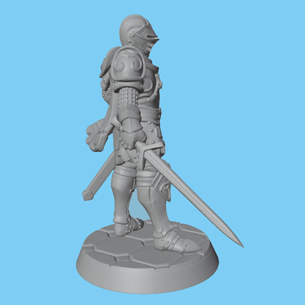 1/24 Medieval Full-Body Plate  – обзор и цена 3D Printing Knight Armor
