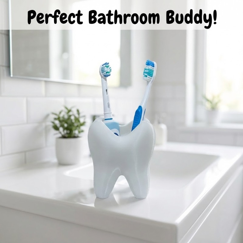 3D Printed Tooth Shaped Deskto – обзор и цена 3D Printing Tooth