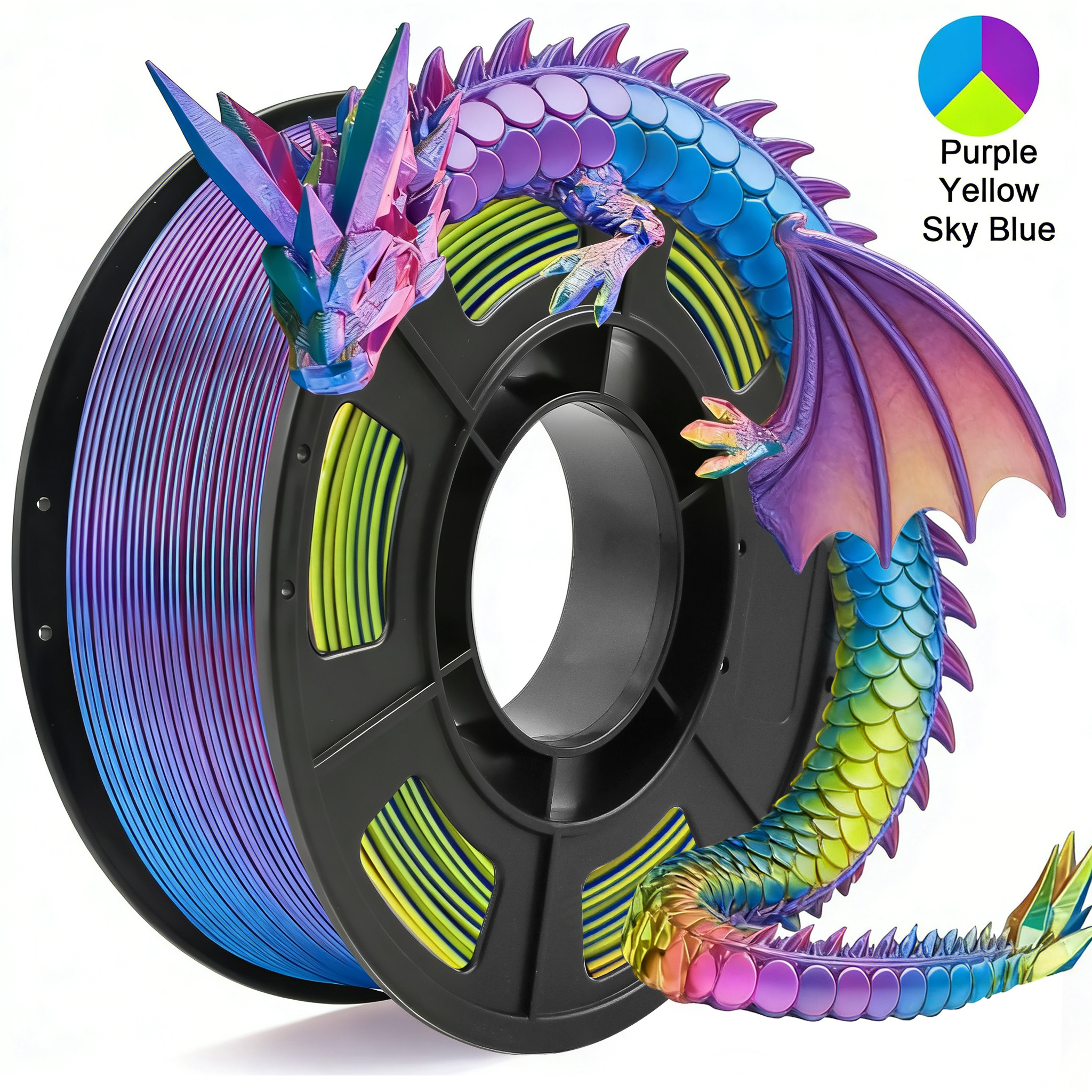 Tricolor Silk PLA 3D Printer F – обзор и цена 3D Printing Uv Resin