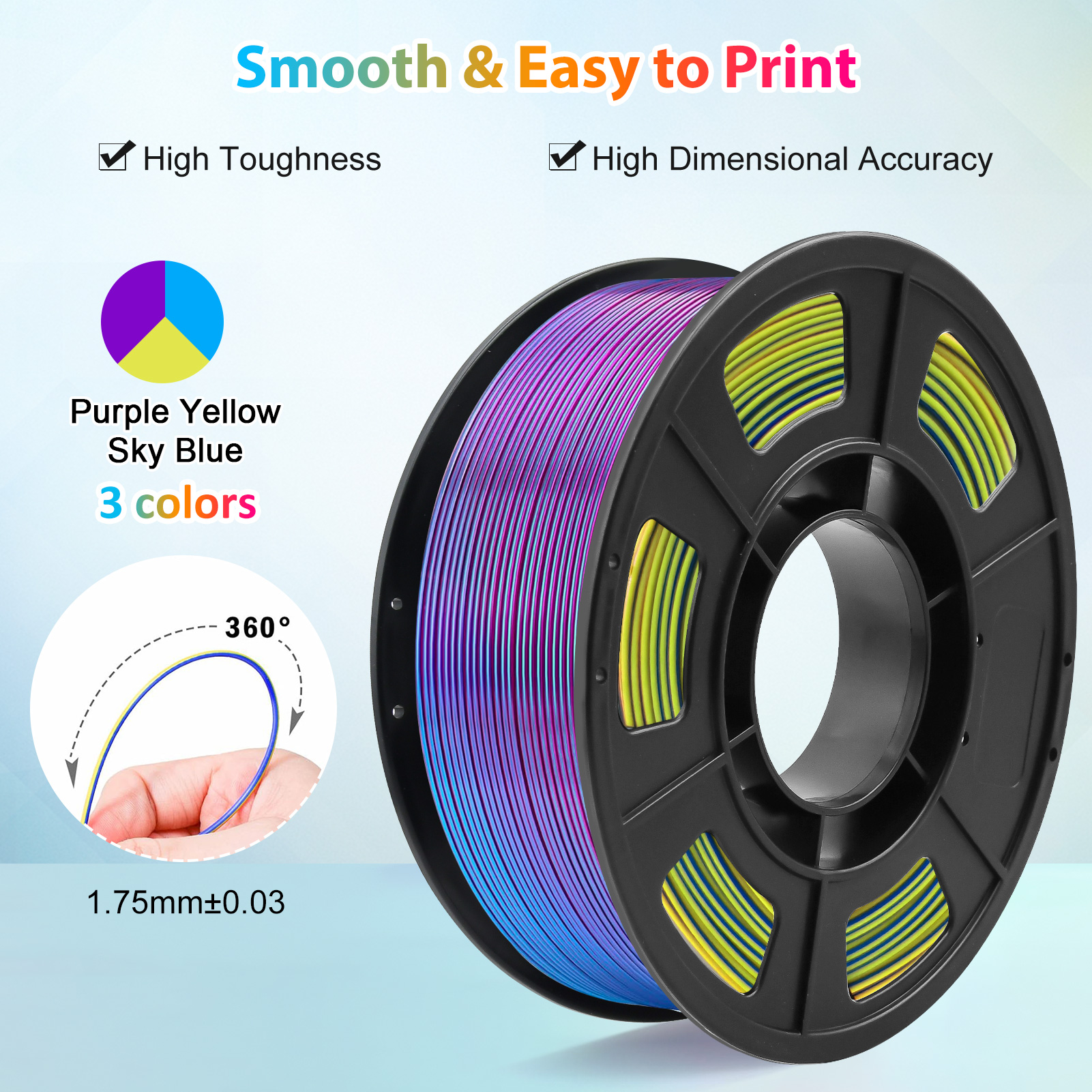 Tricolor Silk PLA 3D Printer F – обзор и цена 3D Printing Uv Resin