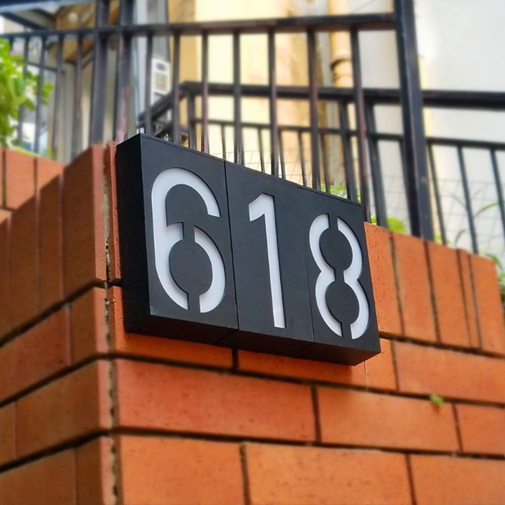 1Pcs Solar Lighted House Numbe – обзор и цена Build Plate
