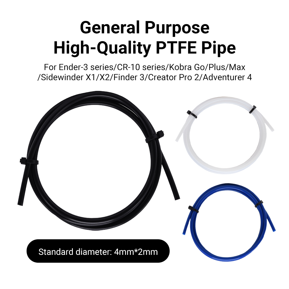 1M PTFE Tube 2x4mm MK8 Hot End – обзор и цена Carbon Fiber Filament