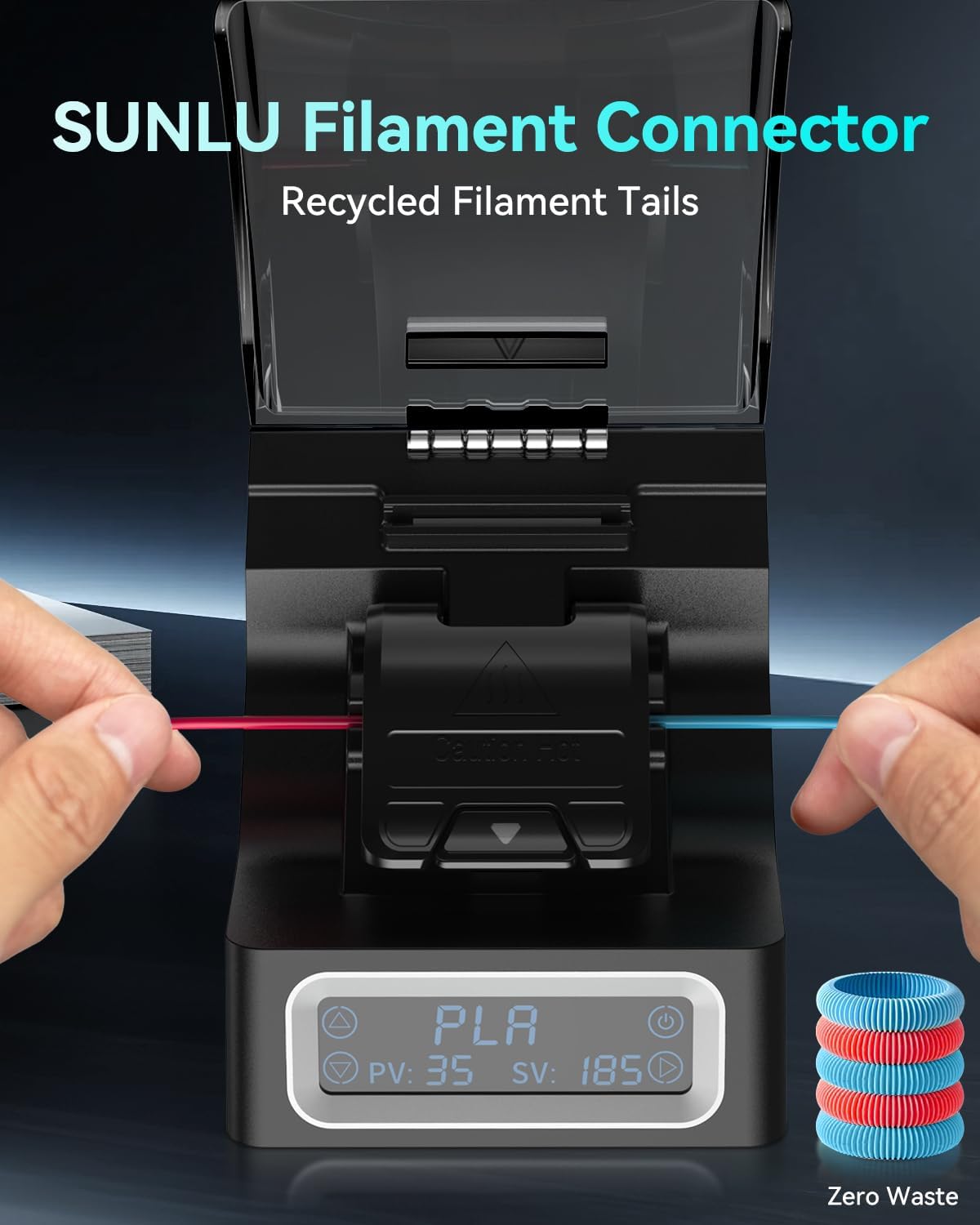 SUNLU FC01 Filament Connector  – обзор и цена Carbon Fiber Filament