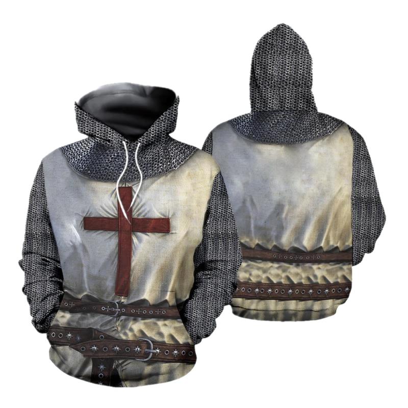 Knights Templar Armor Hoodies  – обзор и цена 3D Printing Knight Armor