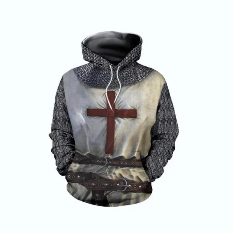 Knights Templar Armor Hoodies  – обзор и цена 3D Printing Knight Armor