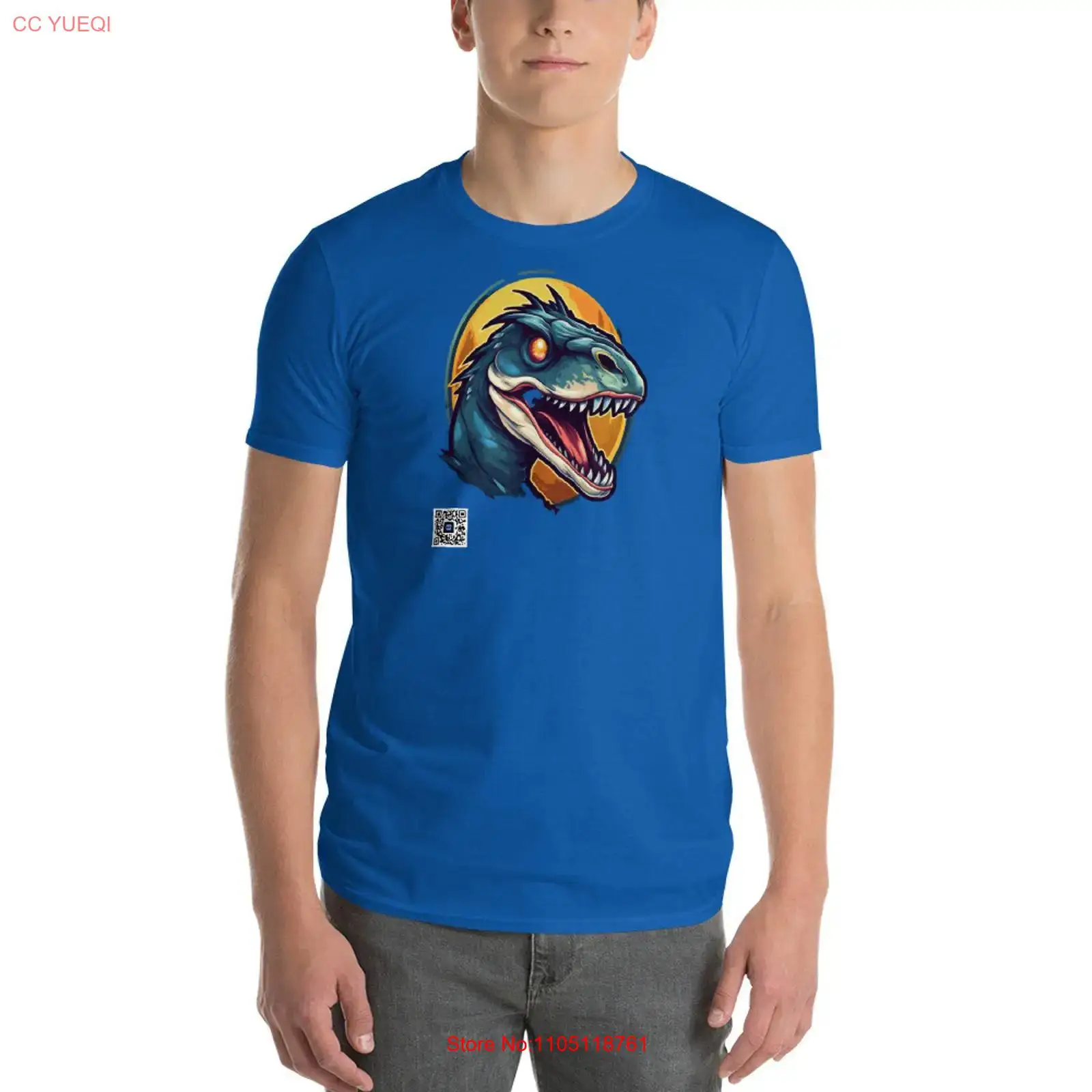 Dinosaur T Shirt smartphone ca – обзор и цена 3D Printing Qr Code