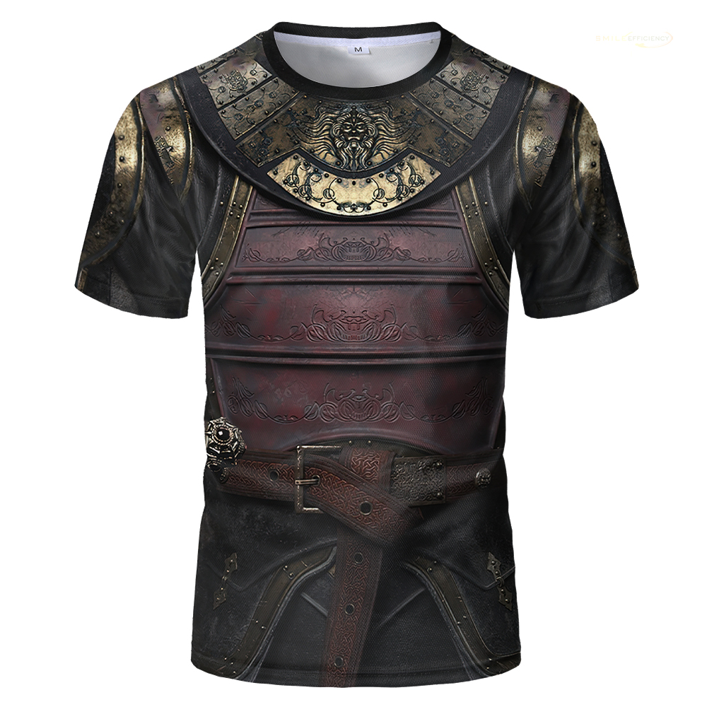 2024 Temple Knight Armor T-shi – обзор и цена 3D Printing Knight Armor