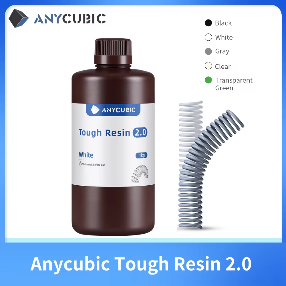 Anycubic Flexible Tough Resin  – обзор и цена 3D Printing Uv Resin