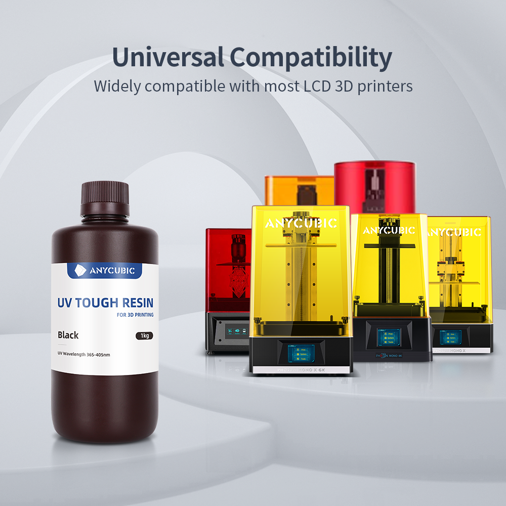 Anycubic Flexible Tough Resin  – обзор и цена 3D Printing Uv Resin