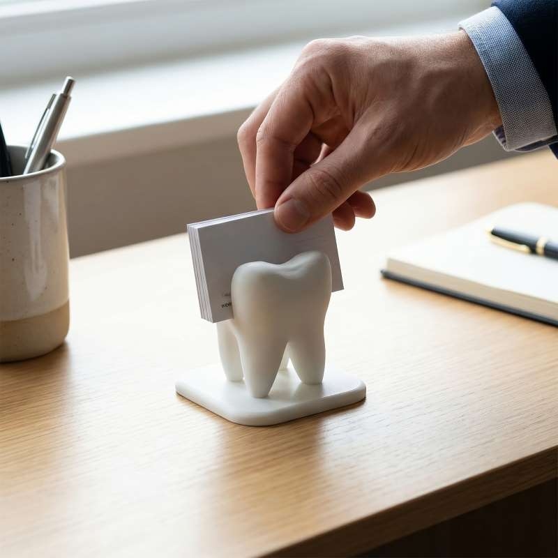 3D Printed Tooth Shaped Busine – обзор и цена 3D Printing Tooth