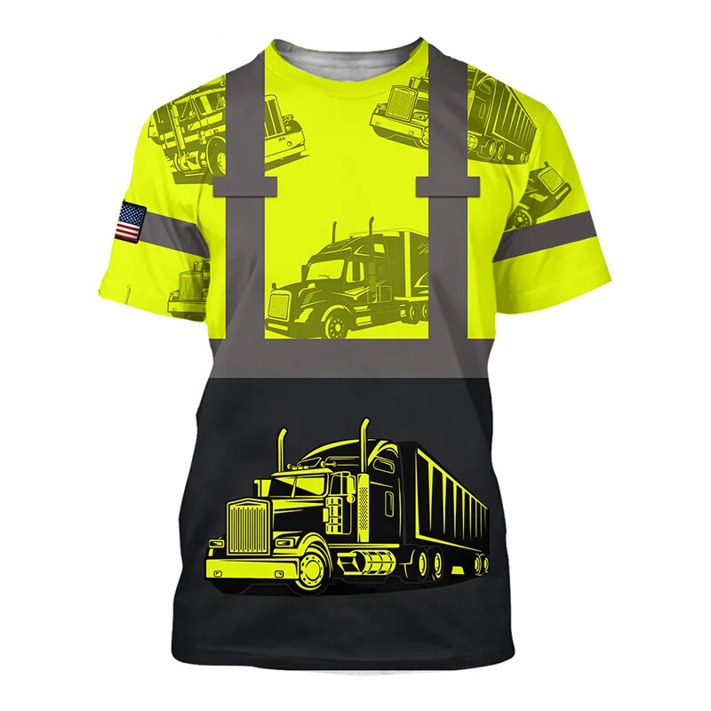 Excavator 3D Print T-shirt For – обзор и цена 3D Printing Operator
