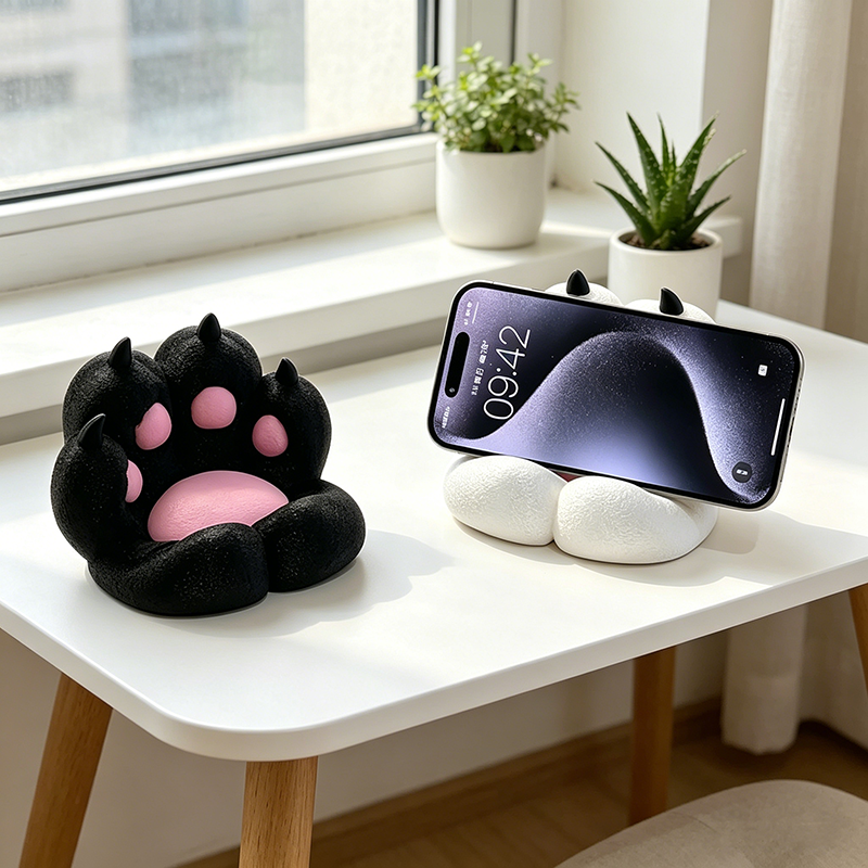 Cute Cat Paw Phone Stand, 3D P – обзор и цена 3D Printing Videos