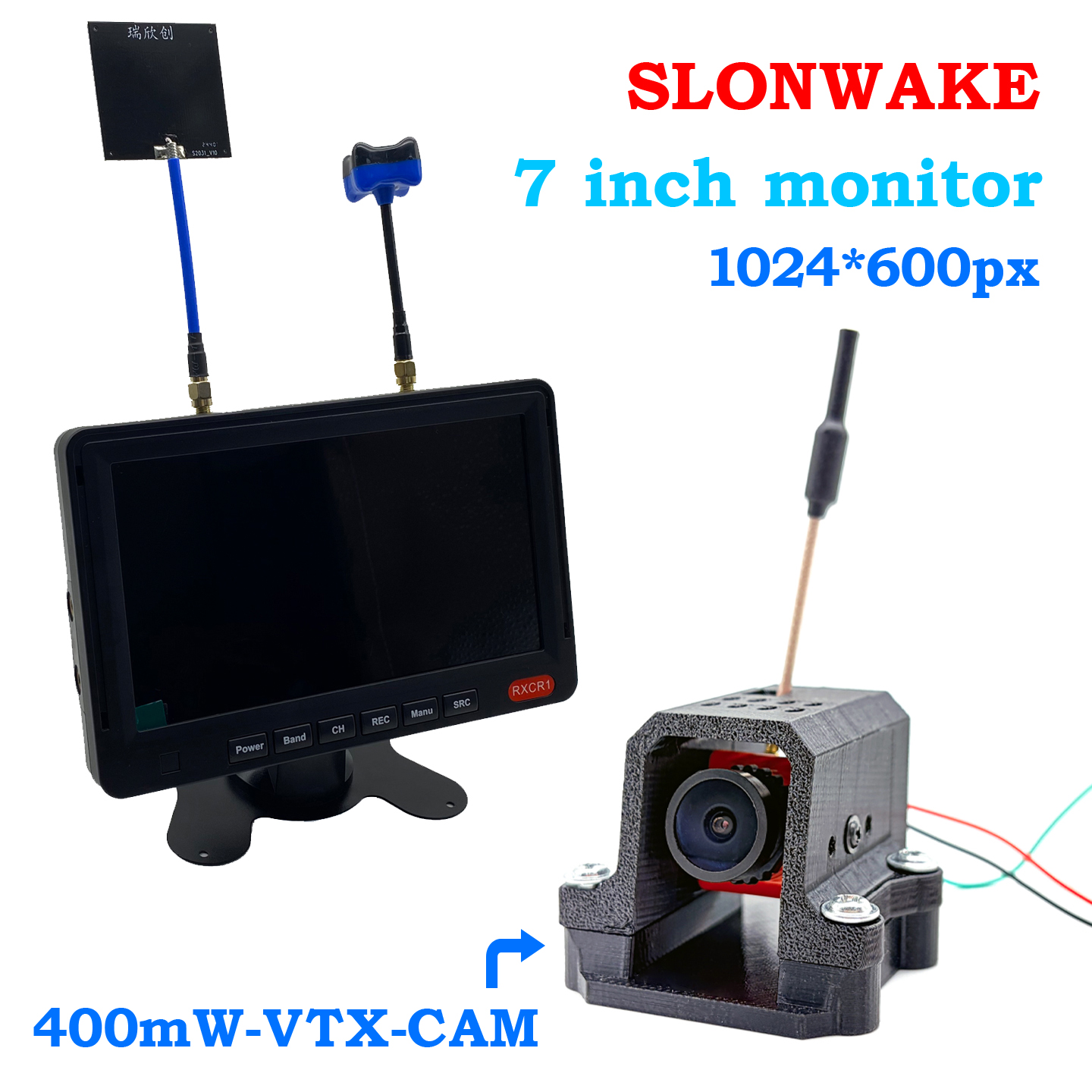 5.8G 48CH 7 Inch FPV Monitor 1 – обзор и цена Build Plate